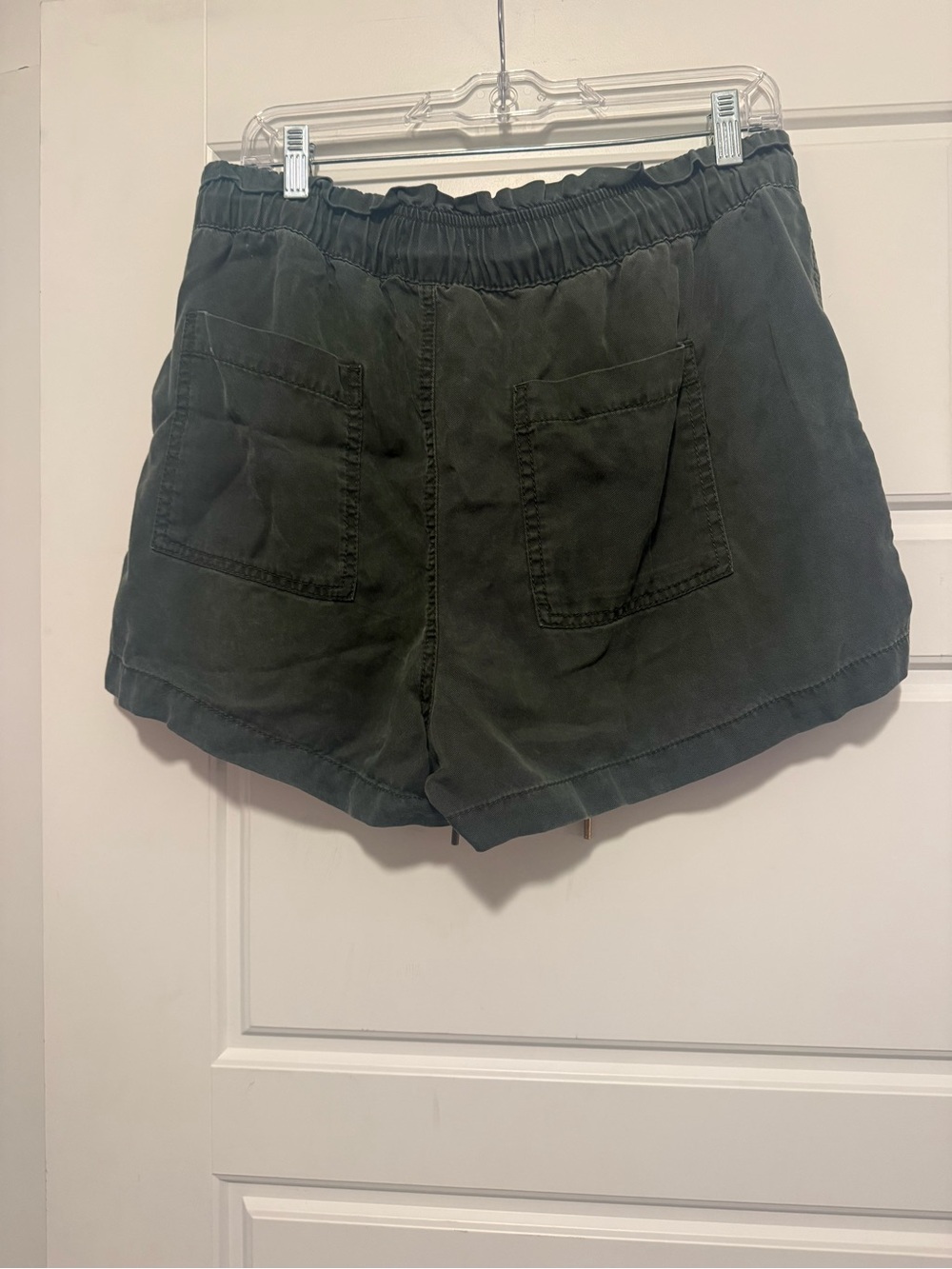 LOFT Washed Pull-On Drawstring Shorts Size Large - Picture 4 of 4